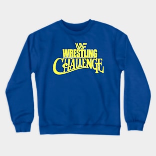 Classic Wrestling Challenge Banner Crewneck Sweatshirt